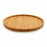 Snack tray Brown Bamboo 20 x 1,5 x 20 cm (12 Units)