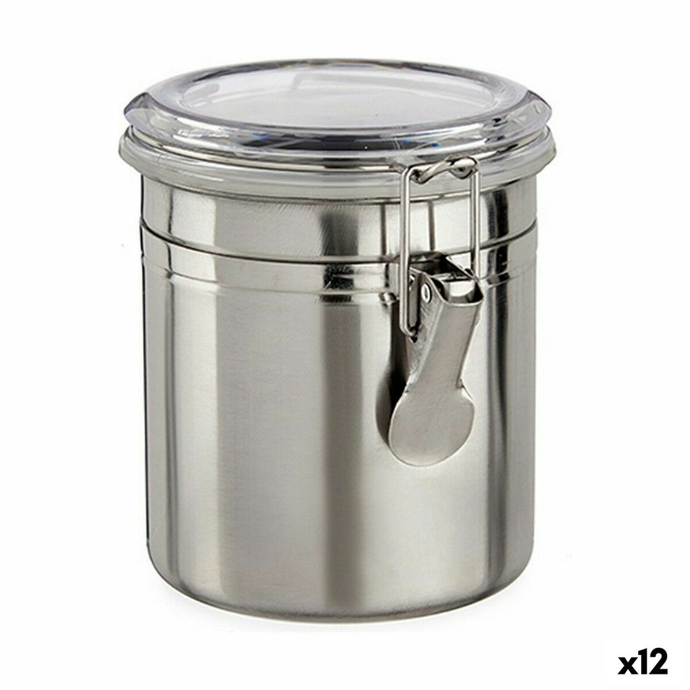 Tin Silver Stainless steel (12 Units)
