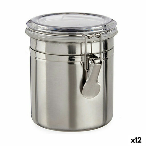 Tin Silver Stainless steel (12 Units)