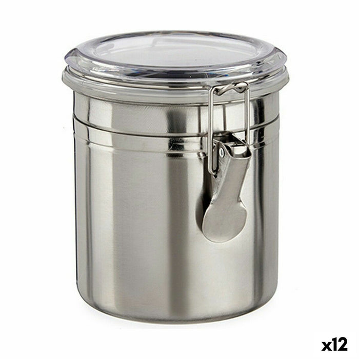 Tin Silver Stainless steel (12 Units)
