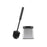 Toilet Brush Silver Plastic (12,3 x 36,5 x 14,5 cm) (12 Units)