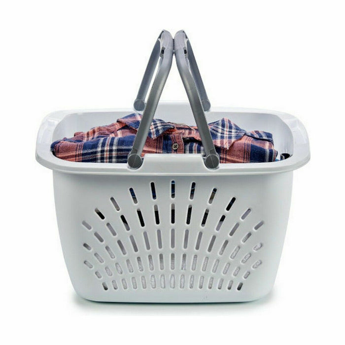 Multi-purpose basket Stefanplast With handles Plastic 18 L 39 x 21,5 x 39 cm (30 Units)