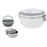 Round Lunch Box with Lid Plastic 700 ml (12 Units)