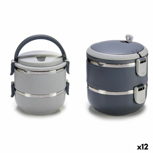 Lunch box 1,5 L 14,5 x 15,3 x 16 cm (12 Units)