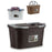 Laundry Basket Stefanplast Elegance Plastic 35 L 57,5 x 29 x 36,5 cm (15 Units)