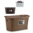 Laundry Basket Stefanplast Elegance Plastic 35 L 37 x 26 x 57,5 cm (15 Units)