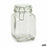 Jar Hermetically sealed Silver Aluminium 1,2 L 11 x 17 x 11 cm (24 Units)