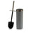 Toilet Brush Black Grey Plastic 9,5 x 38,5 x 9,5 cm (6 Units)