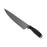 Kitchen Knife 5 x 2 x 33 cm Silver Black Stainless steel Plastic (12 Units)