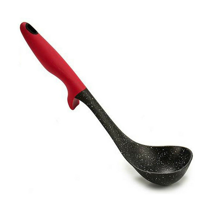 Ladle Nylon Black Red 7 x 30 x 9 cm (12 Units)