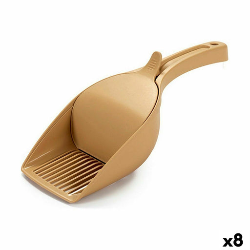 Dustpan Stefanplast Beige Plastic 12 x 7 x 28,5 cm (8 Units)