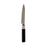 Kitchen Knife 2,7 x 24,3 x 1,8 cm Silver Black Stainless steel Plastic (12 Units)