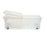 Storage Box with Wheels 30 L 40 x 18 x 59,5 cm (14 Units)