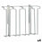 Glass Stand Steel 35,5 x 25,5 x 7,5 cm (4 Units)