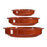 Set of Oven Dishes Baked clay 2 Units