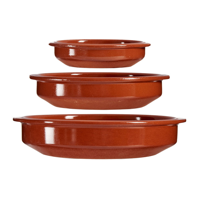 Set of Oven Dishes Baked clay 2 Units