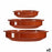 Set of Oven Dishes Baked clay 2 Units