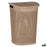 Laundry Basket Beige Plastic 60 L 43,5 x 57,5 x 34 cm (6 Units)