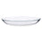 Serving Platter Invitation Oval Transparent Glass 26 x 5 x 34 cm (4 Units)