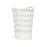 Laundry Basket White Plastic 50 L 44 x 56 x 41 cm (12 Units)