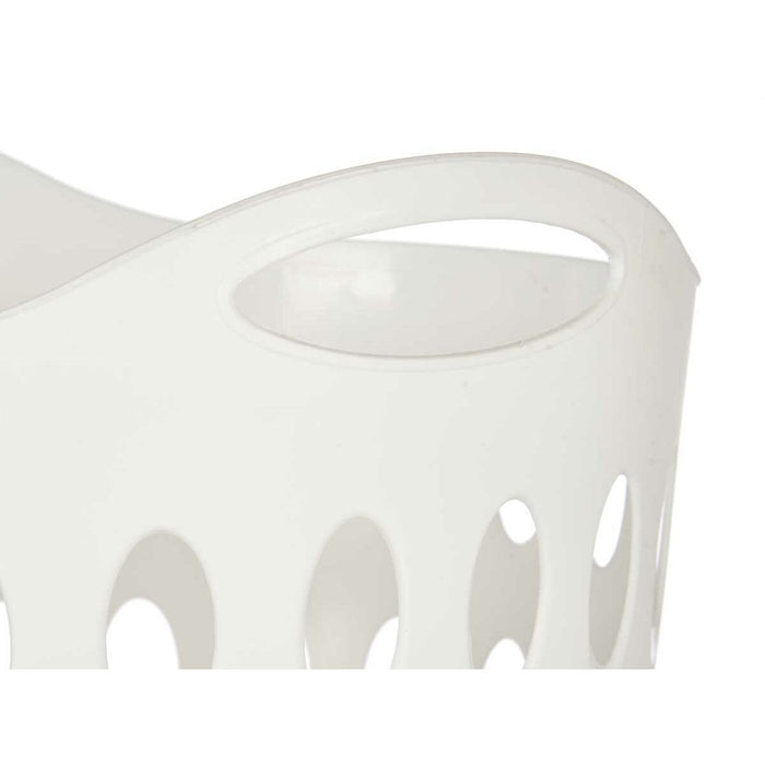 Laundry Basket White Plastic 50 L 44 x 56 x 41 cm (12 Units)