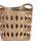 Laundry Basket Beige Plastic 50 L 44 x 56 x 41 cm (12 Units)