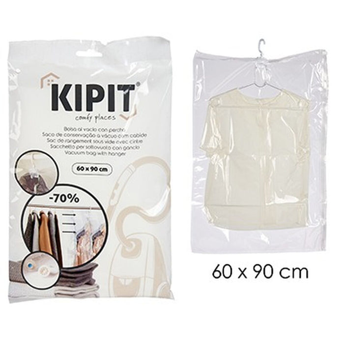 Vacuum Bags Transparent Polyethylene Plastic 60 x 90 cm (12 Units)