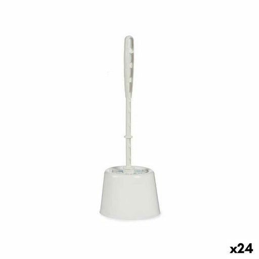 Toilet Brush White Plastic 13 x 36,5 x 13 cm (24 Units)