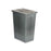 Laundry Basket Grey Plastic 38 L 27 x 49,5 x 38,5 cm (10 Units)