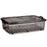 Storage Box with Wheels Anthracite Plastic 40 L 46,5 x 20 x 72,5 cm (6 Units)