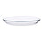 Serving Platter Invitation Oval Transparent Glass 820 ml (13 Units)