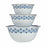 Set of bowls Stefanplast Tosca With lid Blue Plastic (4 Units)