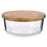 Round Lunch Box with Lid Bamboo 17 x 7 x 17 cm (12 Units)