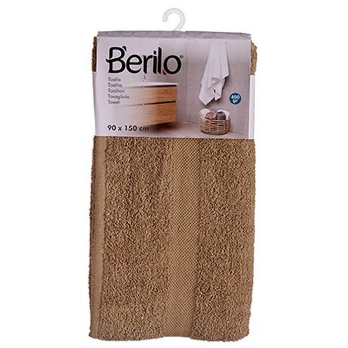 Bath towel 90 x 150 cm Camel (3 Units)