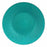 Flat Plate Turquoise Glass 27,5 x 2 x 27,5 cm (6 Units)