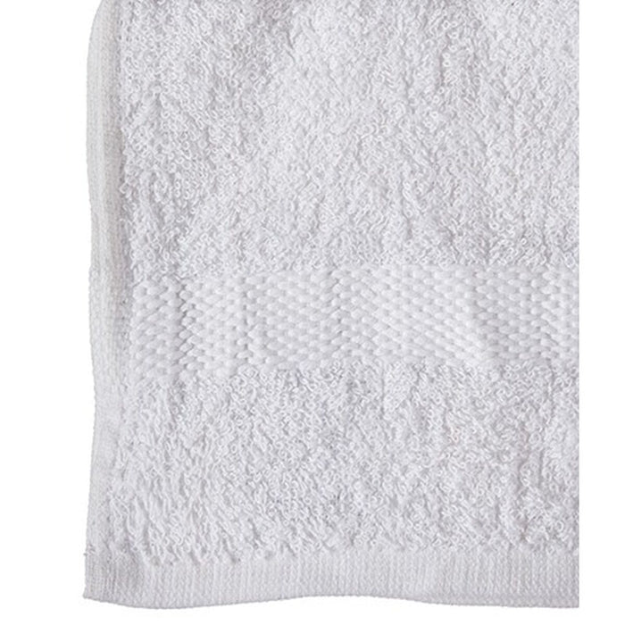 Bath towel White 30 x 50 cm (12 Units)