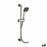 A shower head with a hose to direct the flow Squared Silver Steel Plastic 18 x 8 x 72,5 cm (6 Units)