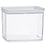 Jar Transparent Silicone polystyrene ABS 2,2 L 10,5 x 16,1 x 21 cm (9Units)