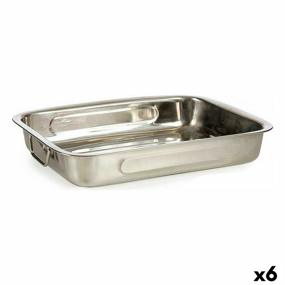 Set of Kitchen Dishes Silver Stainless steel (6 Units)