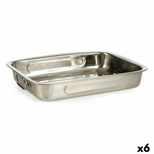 Set of Kitchen Dishes Silver Stainless steel (6 Units)