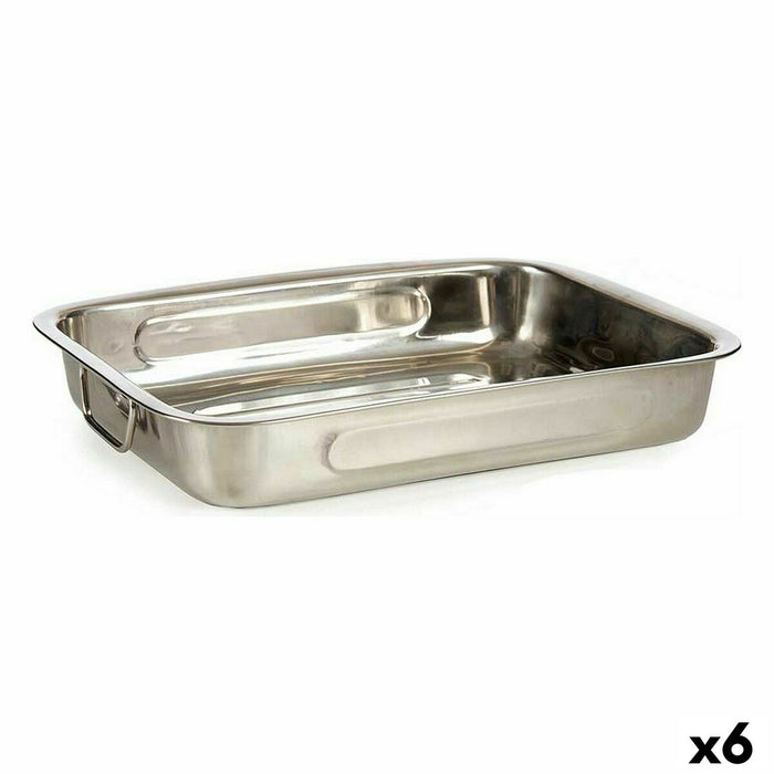 Set of Kitchen Dishes Silver Stainless steel (6 Units)