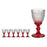 Wineglass Points Red Glass 240 ml (6 Units)