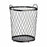 Basket Black Metal 40 L 31 x 54,7 x 46,5 cm (4 Units)