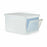 Storage Box with Lid Stefanplast Elegance Side White Plastic 29 x 21 x 39 cm (5 Units)