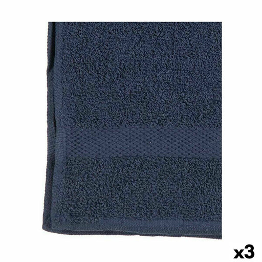 Bath towel Blue 90 x 0,5 x 150 cm (3 Units)