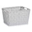 Laundry Basket White Cloth 10 L 25 x 20 x 35 cm (12 Units)