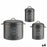 Tubs Enjoy Your Kitchen Grey Metal (4 Units)