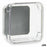 Drawer Organizer Recycled plastic Grey 9,3 x 4,5 x 9,3 cm (24 Units)