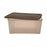 Storage Box with Lid Stefanplast Elegance Brown Plastic 29 x 17 x 39 cm (6 Units)