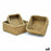 Set of Baskets Brown Marine algae (6 Units)